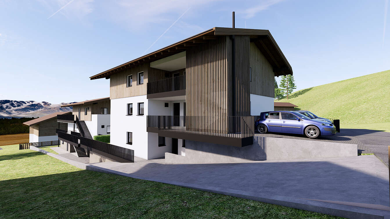 Nuovo progetto edilizio con appartamenti per i residenti