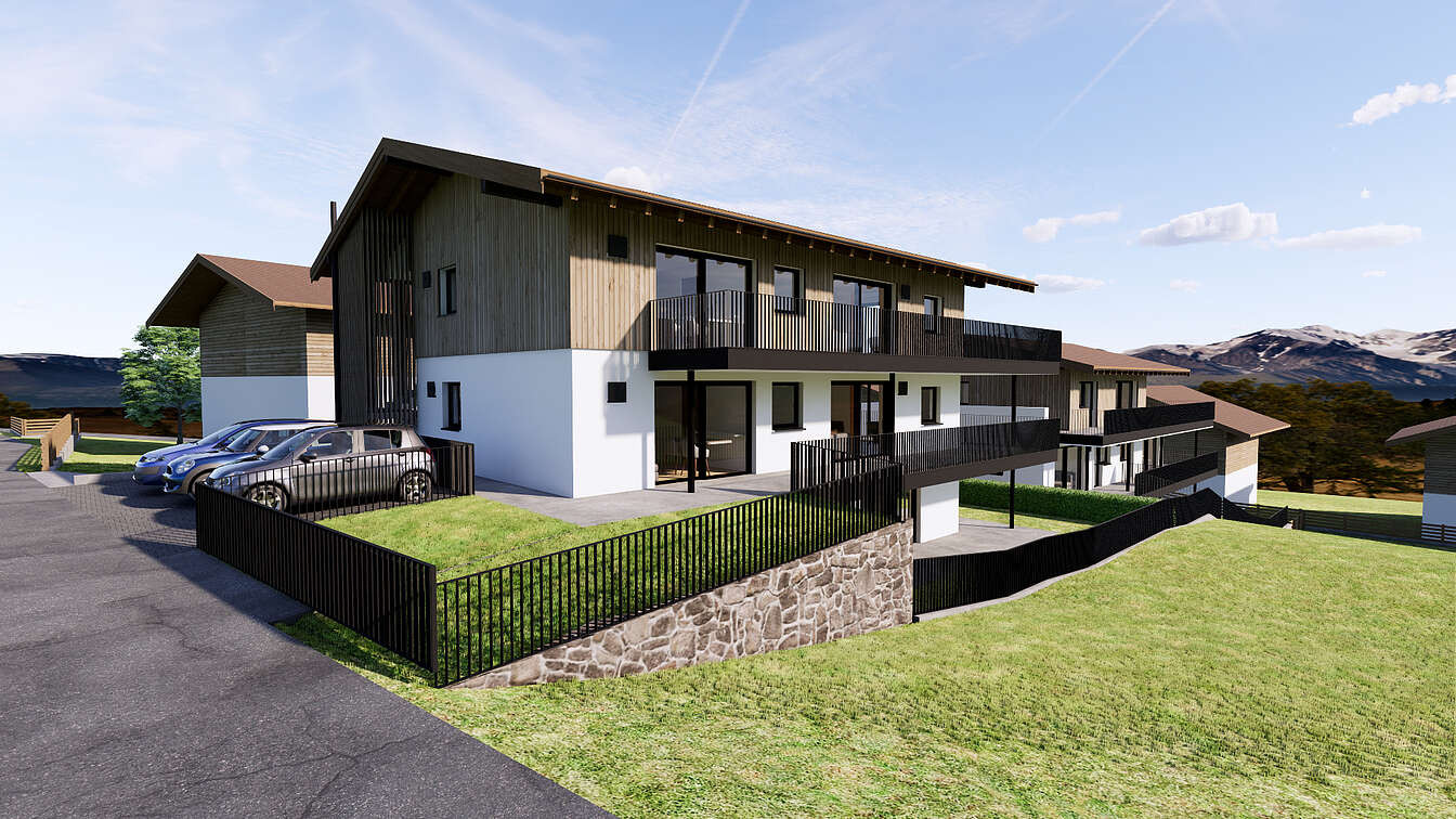 Nuovo progetto edilizio con appartamenti per i residenti