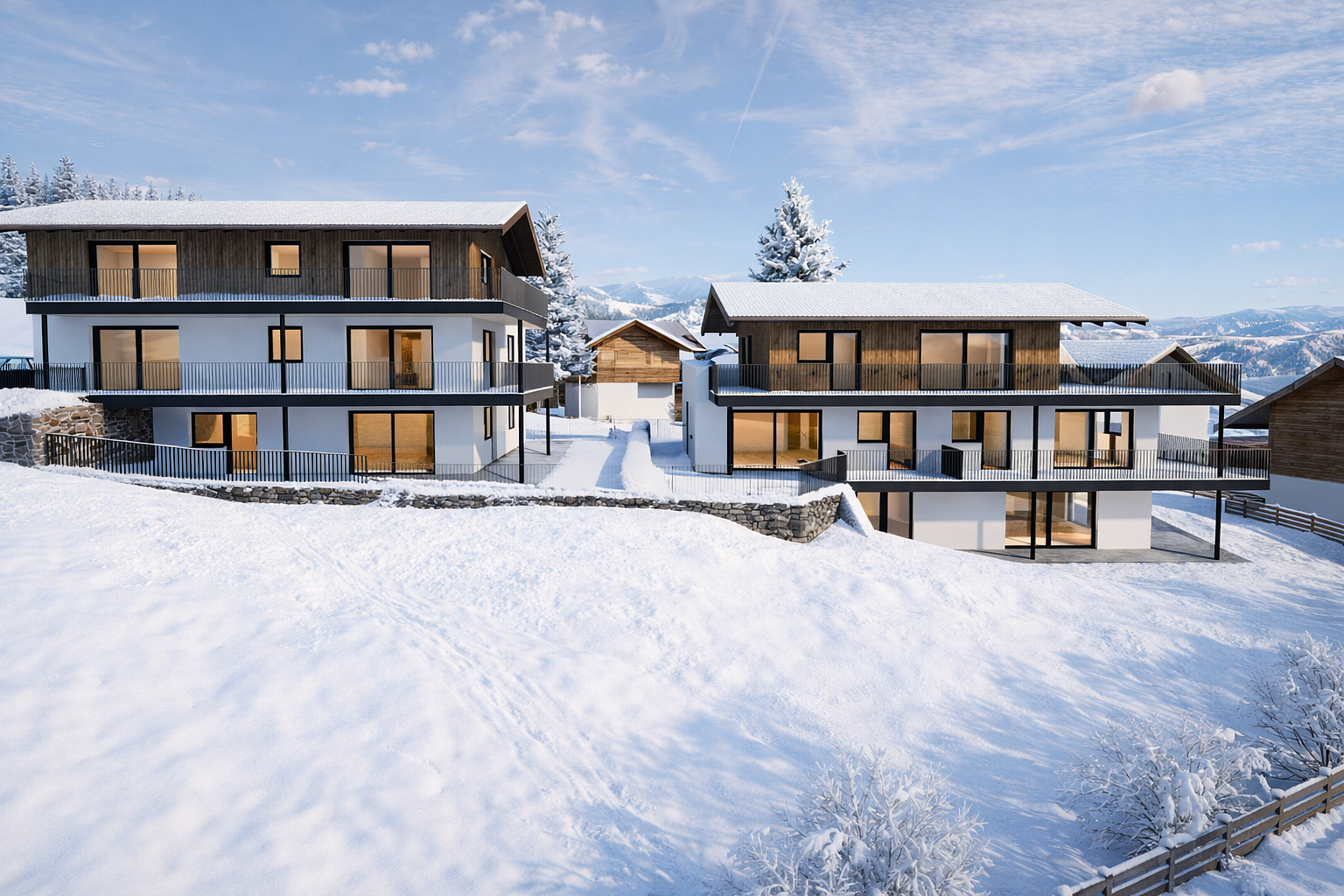 Attraktives Neubauprojekt in Kuppelwies – Wohnen im idyllischen Ultental