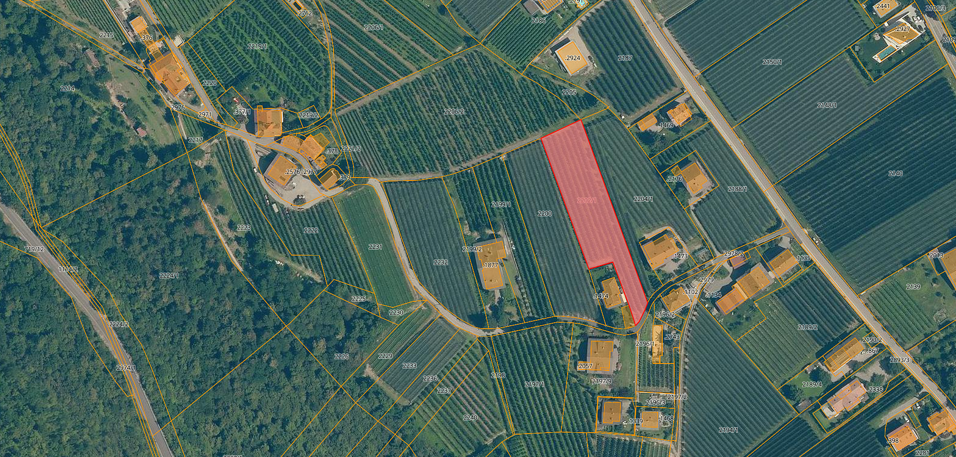 Obstwiese in Lana zu verkaufen