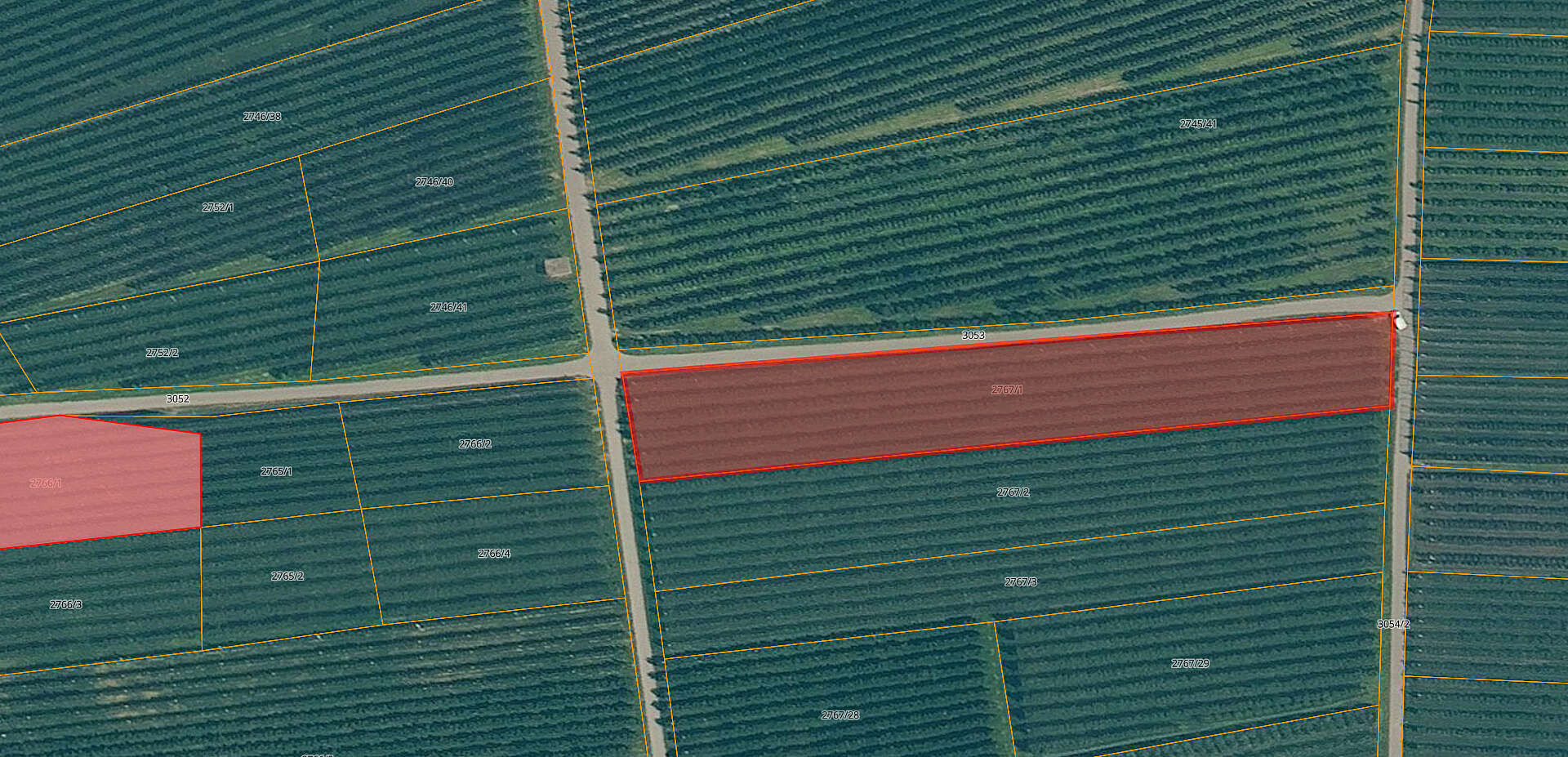 Vendesi parcelle fondiarie di frutteto