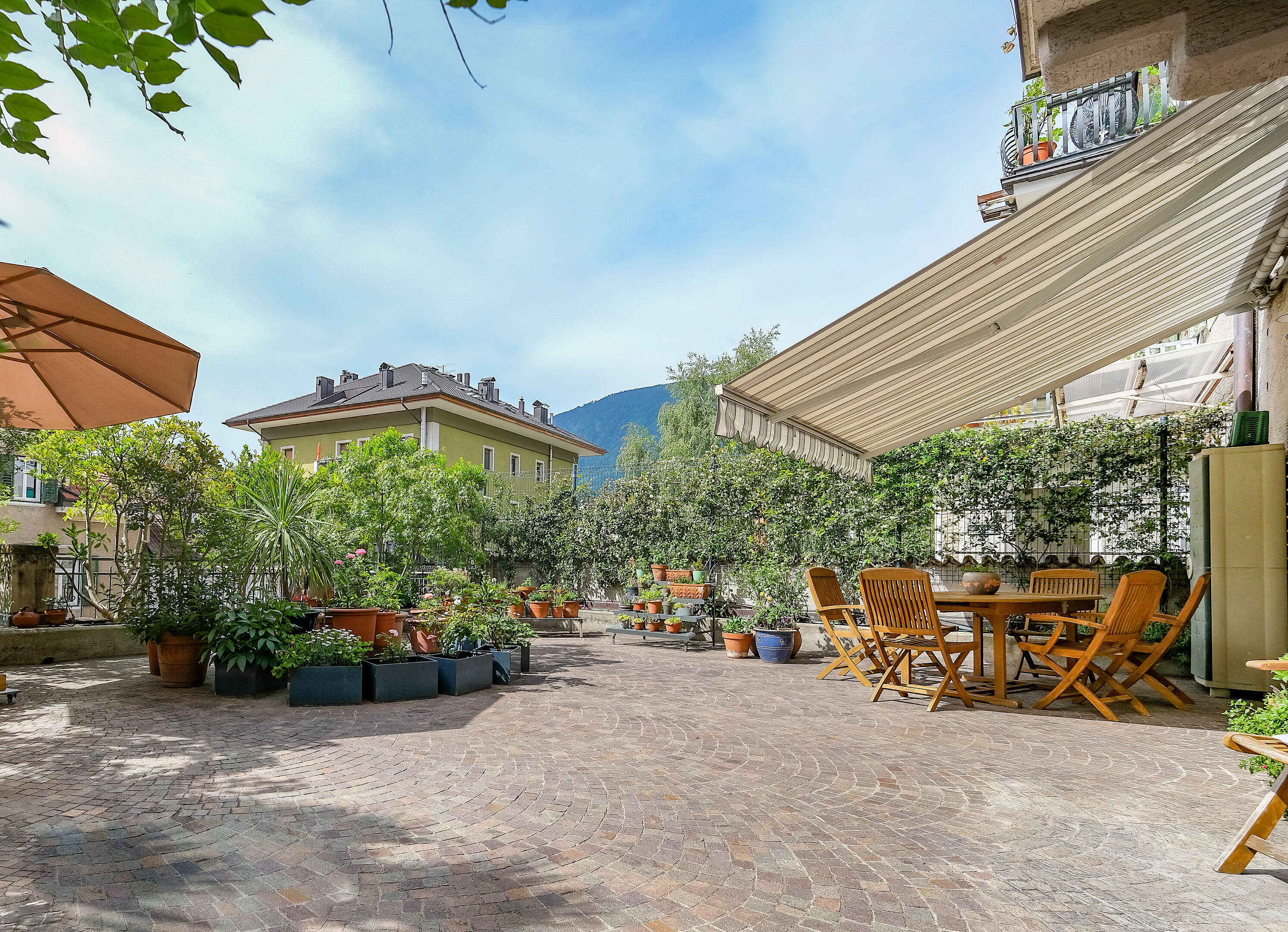 Affascinante appartamento in stile Liberty con ampia terrazza