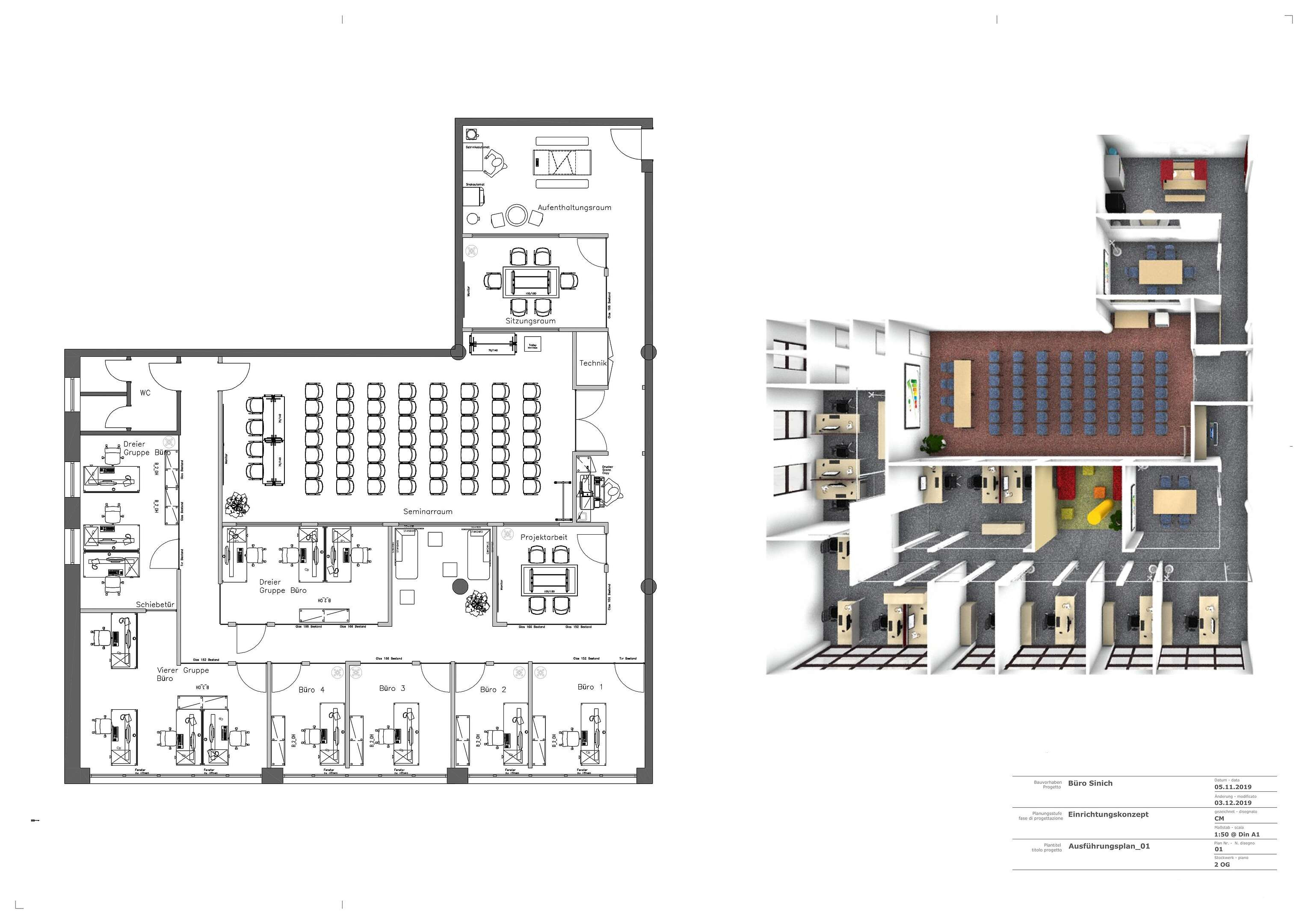 Moderne Büroflächen mit 300m² zu vermieten