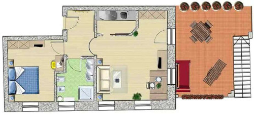 Residence mit Restaurant/Pizzeria zu verkaufen