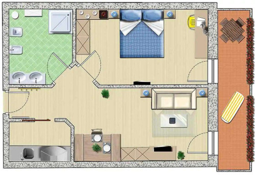 Residence mit Restaurant/Pizzeria zu verkaufen