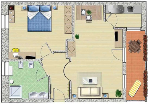 Residence mit Restaurant/Pizzeria zu verkaufen