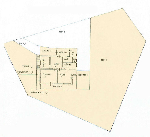 Sanierungsbedürftige Wohnung zu verkaufen