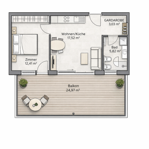 Vollmöblierte Neubauwohnung in zentraler Lage von Hafling zu vermieten Vollmöblierte Neubauwohnung in zentraler Lage von Hafling zu vermieten