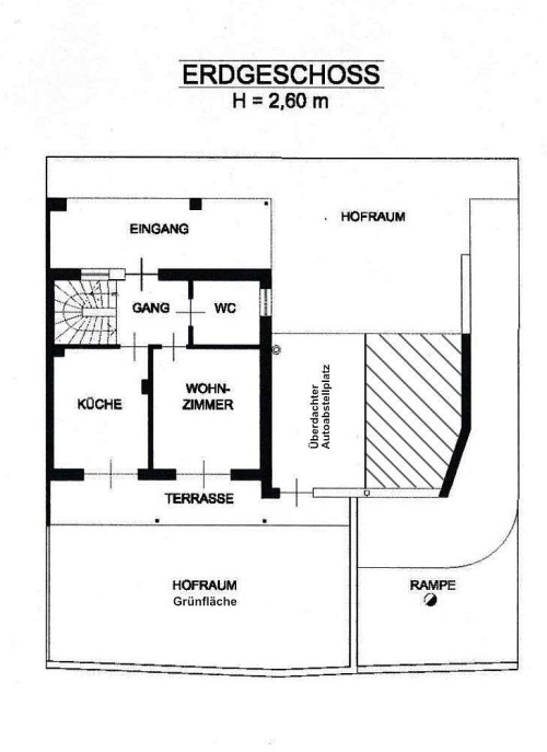 Vendesi villa a schiera con garage doppio