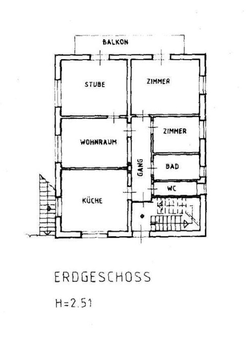 Freistehendes Haus mit 2 Wohneinheiten zu verkaufen