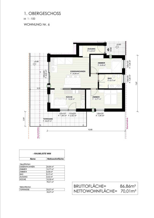 Nuovo progetto edilizio con appartamenti per i residenti