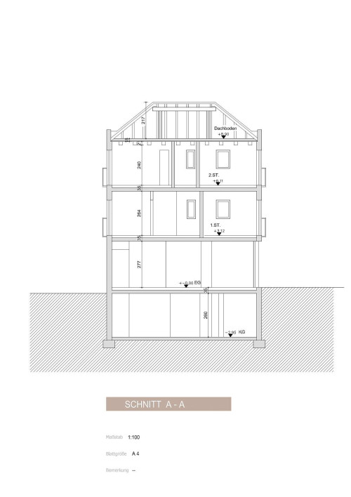 Gebäude mit Geschäftslokal und Wohnung im Zentrum zu verkaufen